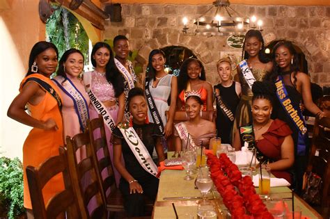 senator byron nisbett urges haynes smith miss caribbean talented teen pageant contestants to