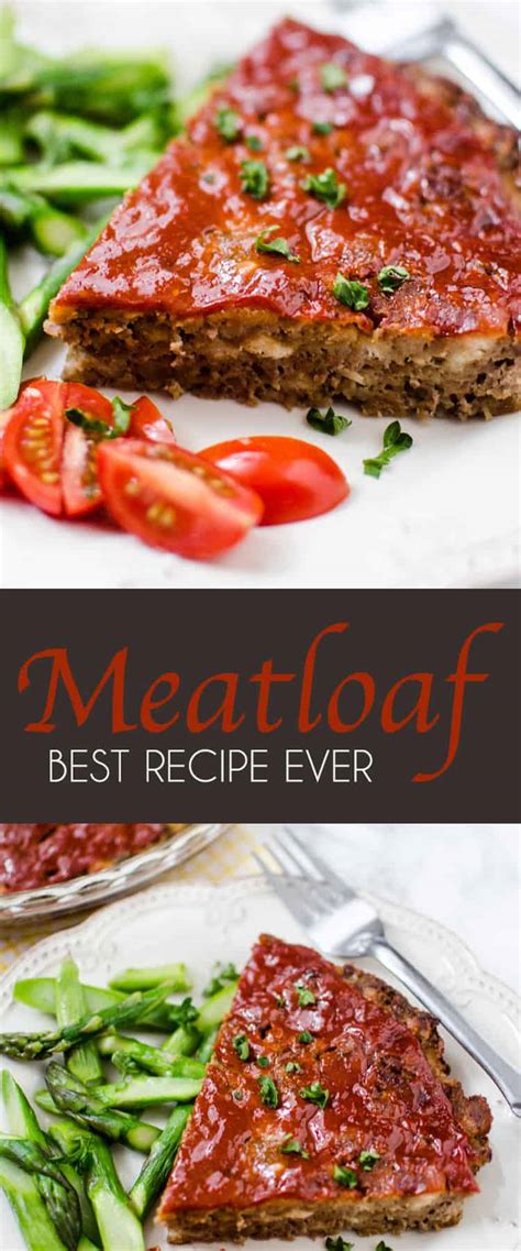 Or maybe you need to make a valentine's dinner that is guaranteed to impress. Best Meatloaf Recipe Ever