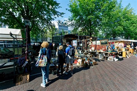 Waterlooplein Market In Amsterdam Shop In One Of Amsterdams Longest