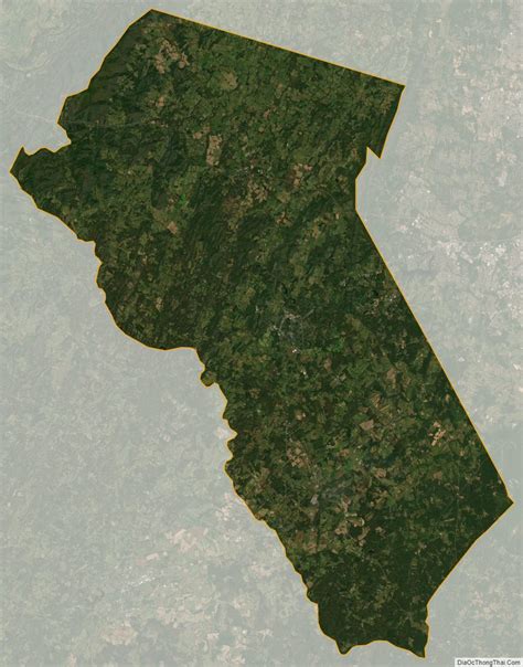 Map Of Fauquier County Virginia