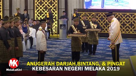 Check spelling or type a new query. ANUGERAH DARJAH, BINTANG & PINGAT KEBESARAN NEGERI MELAKA ...
