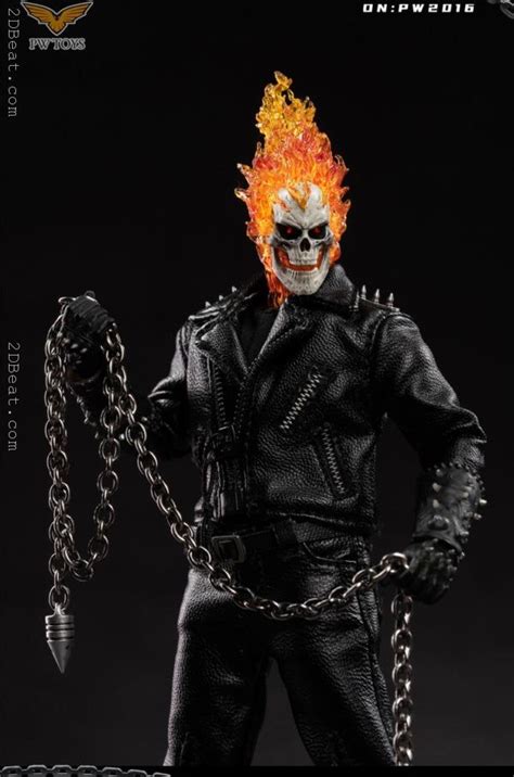 Pw Toys Pw2020 112 Ghost Rider Action Figure Motorcycle 2dbeat