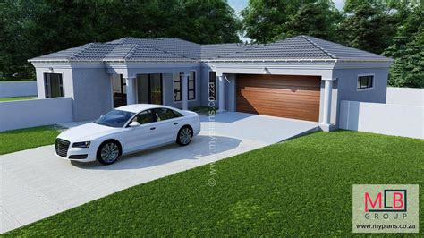 5 Bedroom House Plan Mlb 001s My Building Plans South Africa 5