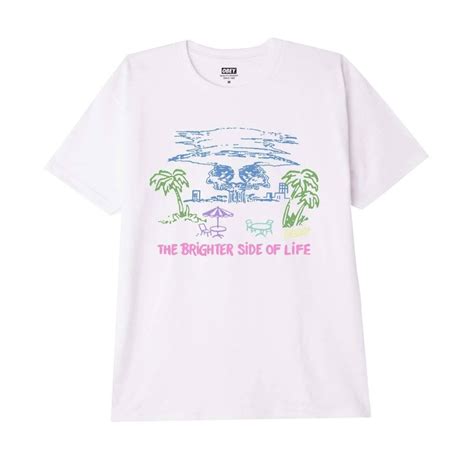 Obey The Brighter Side Of Life Tee Mens Clothing From