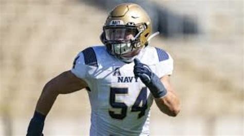 Patriots 2022 Draft Profile Navy Lb Diego Fagot