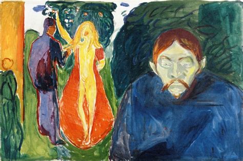 The Athenaeum Jealousy Edvard Munch Painting
