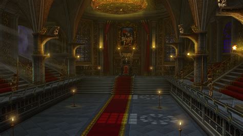 The Throne Room Is A Distinctive Environment In The Castlevania Series
