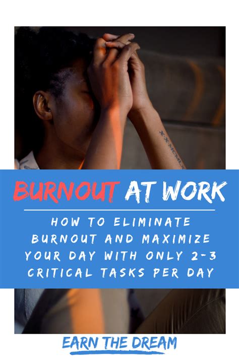 Burnout At Work How To Eliminate Burnout And Maximize Your Day With