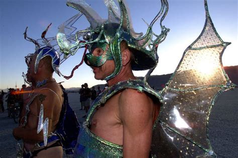 Photos Of The Wildest Costumes At Burning Man Over The Years