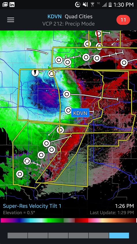 Anyone Ever See A Velocity Map This Intense Stormchasing