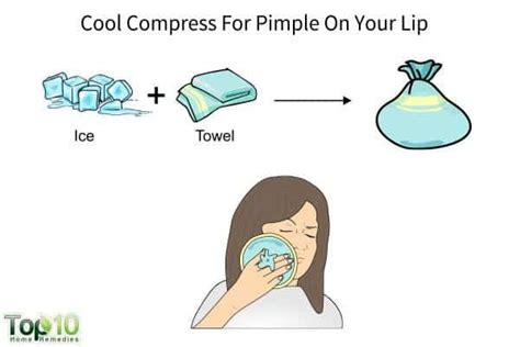 How To Get Rid Of A Pimple On Your Lip Top 10 Home Remedies Pimples