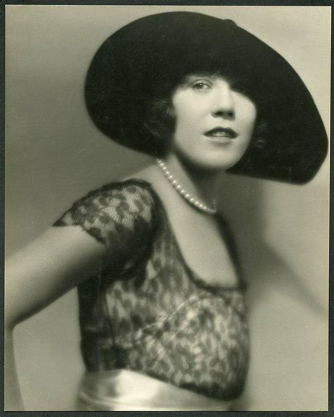Louise Fazenda In Stylish Portrait Original Vintage 1920s Dblwt Photo