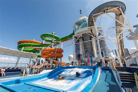 First, they're adding the tallest slide at sea called the ultimate abyss. Perfect Storm Water Slides on Royal Caribbean