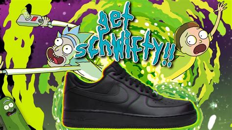 Rick goes to battle with the devil, and summer gets upset about it, broh. Rick and Morty CUSTOM NIKE AIR FORCE 1'S!!! (GET SCHWIFTY ...