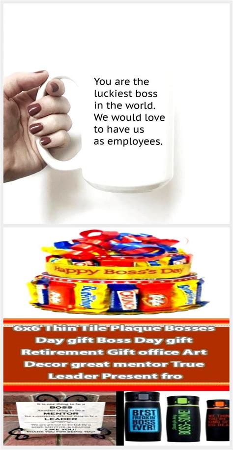 Finally, birthday celebrations are simply a chance to show you've been paying attention. Luckiest Boss From Employees | Boss Day | Funny Gift for ...