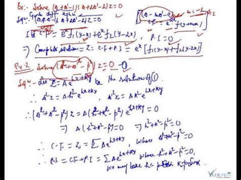 The terminology and methods are different from those we used for homogeneous equations. Solving Non-Homogeneous Linear Partial Differential ...