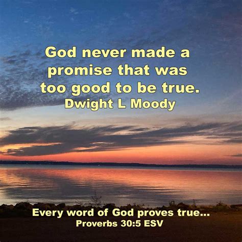 Every Word Of God Proves True Proverbs 305 Esv God Nev Flickr