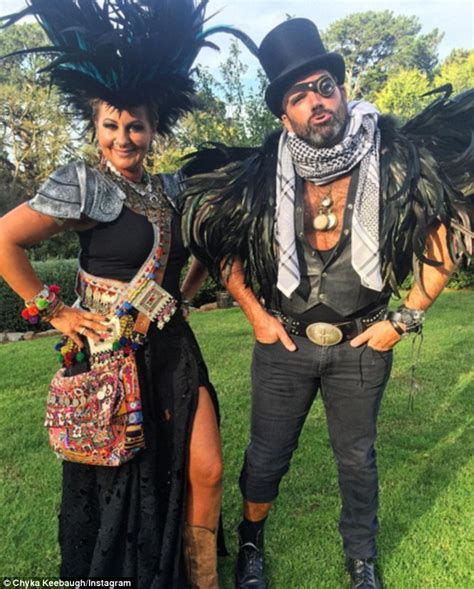 Chyka Keebaugh Sports Piercings And Armour For Burning Man Bash Daily