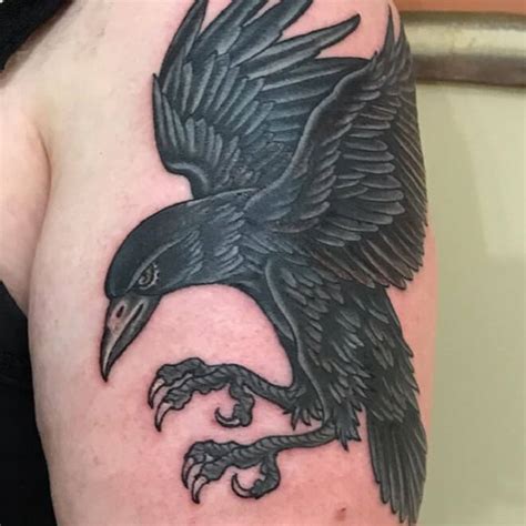 Top 30 Raven Tattoos For Men And Women Beautiful Raven Tattoo Ideas