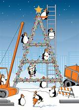 Pictures of Construction Christmas Cards Business