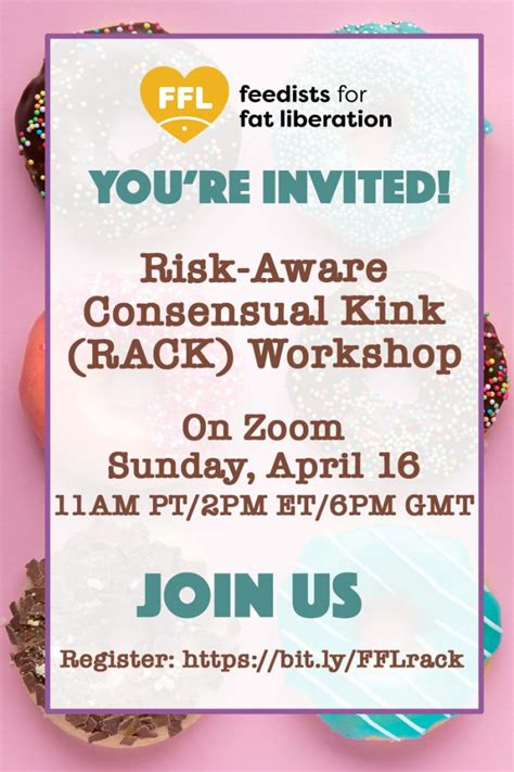 Risk Aware Consensual Kink Workshop Feedists For Fat Liberation