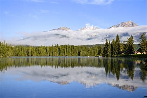 Lac Beauvert National Parks Jasper National Park Natural Landmarks