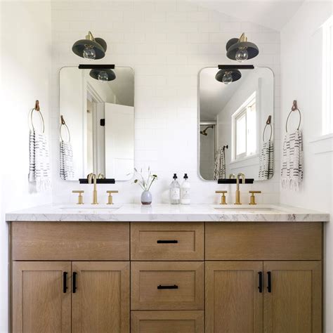 Bathroom Mirror Ideas Double Vanity Artcomcrea