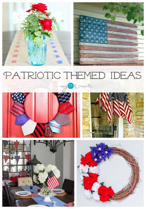 Update your bathroom's style with our top bathroom decorating ideas from chic new vanities to sophisticated laundry hampers. Patriotic Themed Decorating Ideas | My Love 2 Create