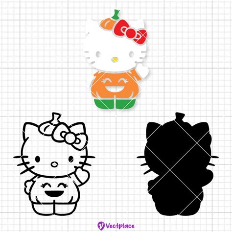 Hello Kitty Pumpkin Templates Printable