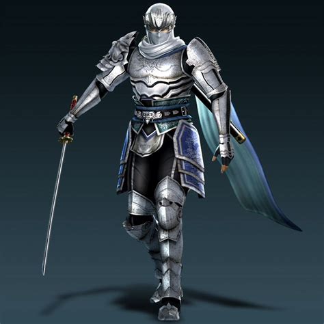 Ninja Gaiden Knight Armor Character Design Male Ryu Hayabusa