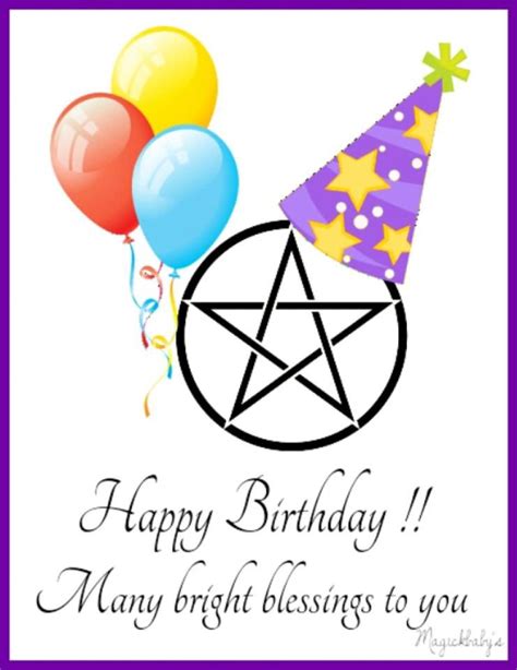 Pagan Wiccan Birthday By Magickbaby Birthday Greetings Birthday Wishes
