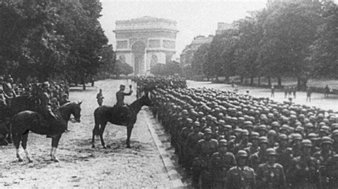 14 juin 1940 Larmée allemande occupe Paris