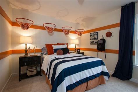 17 Inspirational Ideas For Decorating Basketball Themed Kids Room Boy