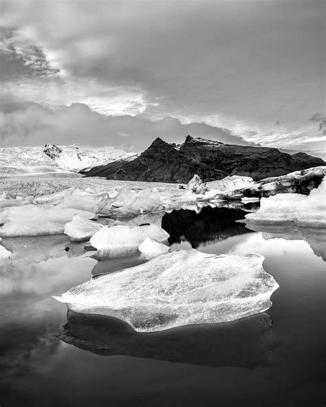 Fjallsárlón Glacier Lagoon Is A Magnificent Yet Peaceful Place In