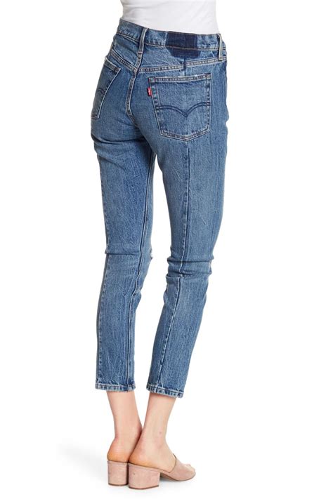 Levis Denim 501 Altered Skinny Jeans 28 Inseam In Blue Lyst