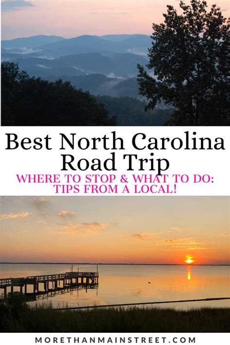Ultimate North Carolina Road Trip Itinerary Road Trip Itinerary Nc