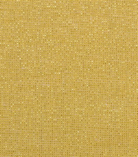 Premium Quilt Cotton Fabric Yarn Dye Yellow Gold Metallic Joann