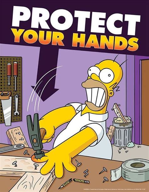 Best Of Homer Simpson Timeline Safety Posters Health And Safety