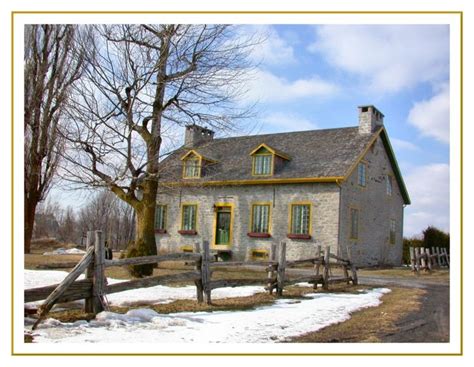 Maybe you would like to learn more about one of these? Maison canadienne | Old stone houses, Stone houses, House ...