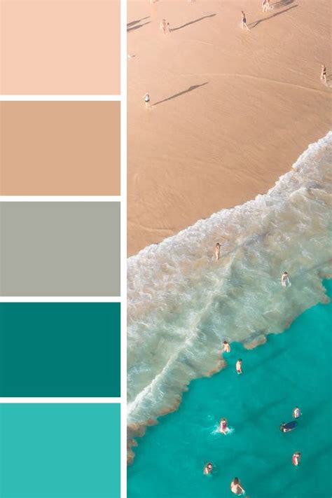 Color Palette Beach Beach Color Palettes Nature Color Palette