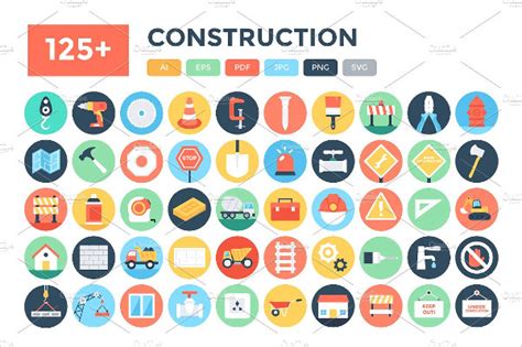 Con 121 introduction to construction. Construction Icons - 521+ Free PSD, AI, EPS, Vector Format ...