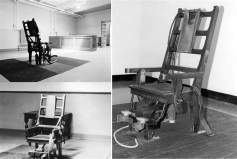 The Original Old Sparky Electric Chair Of Sing Sing Prison Ny Built