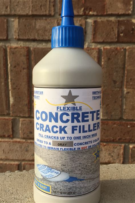 Flexible Concrete Crack Filler Gray Bluestartn