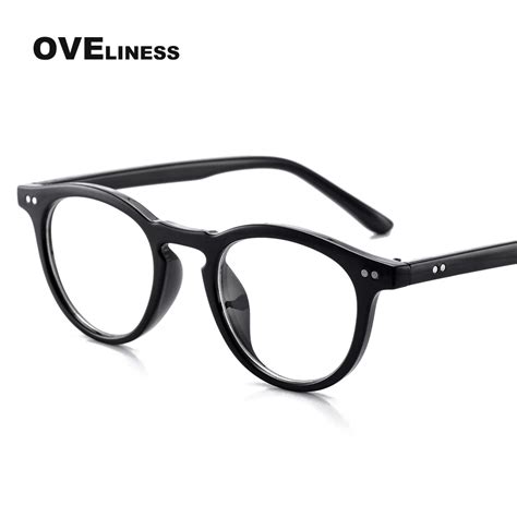 acetate eyeglasses frame women men prescription clear optical myopia eyewear eye frame vintage