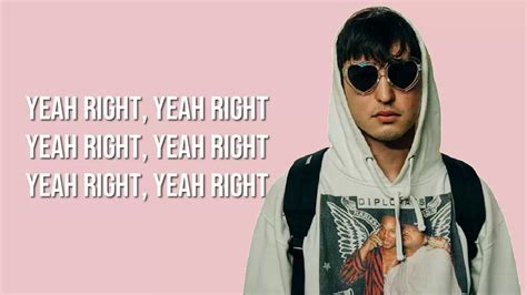 This song is by joji and appears on the album ballads 1 (2018). joji - YEAH RIGHT (Lyrics) - YouTube