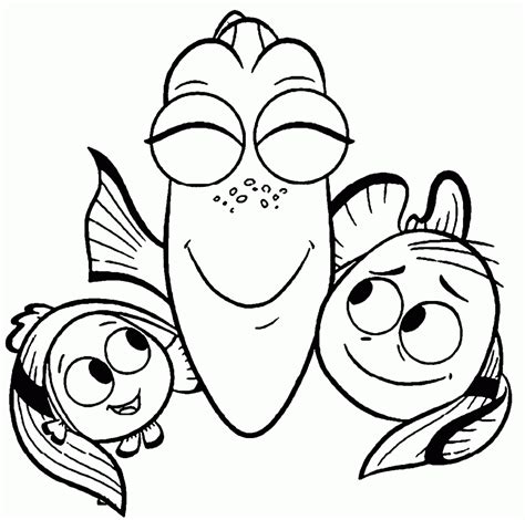 Download or print fish coloring pages for kids. Dory Coloring Pages - Best Coloring Pages For Kids