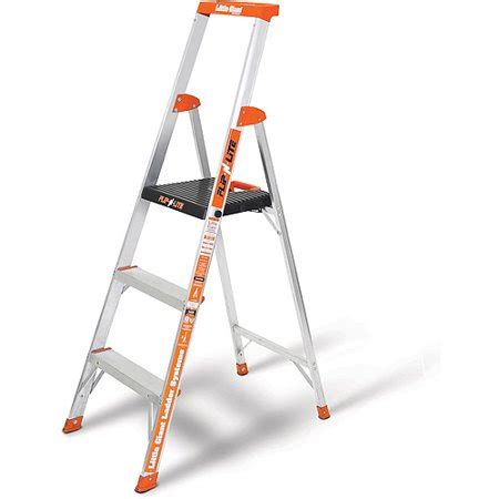 The little giant is no lightweight in the home maintenance and repair department. Little Giant Ladder Systems Flip-N-Lite Step Ladder M5 ...