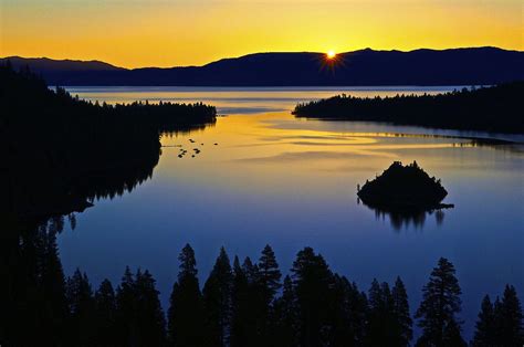 Photo Of The Moment Sunrise Over Emerald Bay Lake Tahoe
