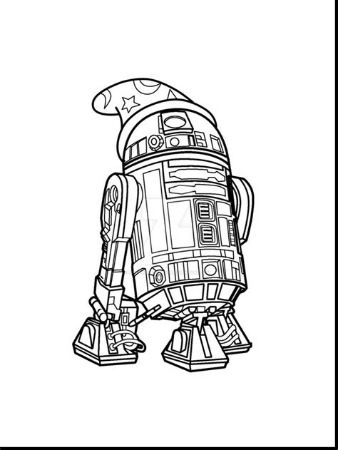 Star Wars R2d2 Coloring Pages At Free Printable
