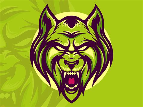 Wolf Mascot Logo Design By Satset Std On Dribbble